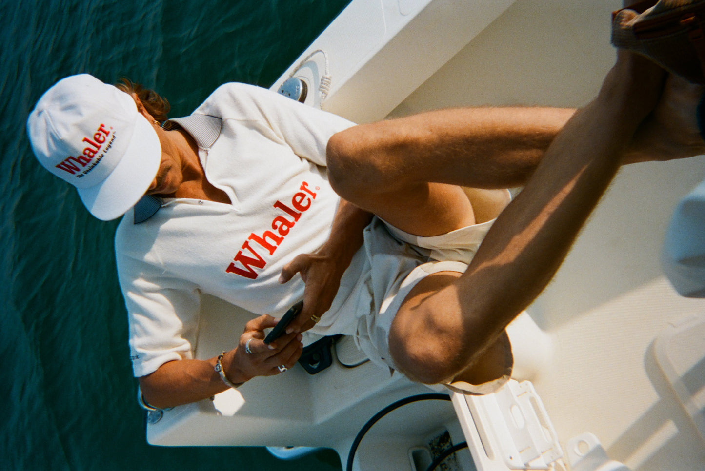 'Boston Whaler' Raglan Terry Polo