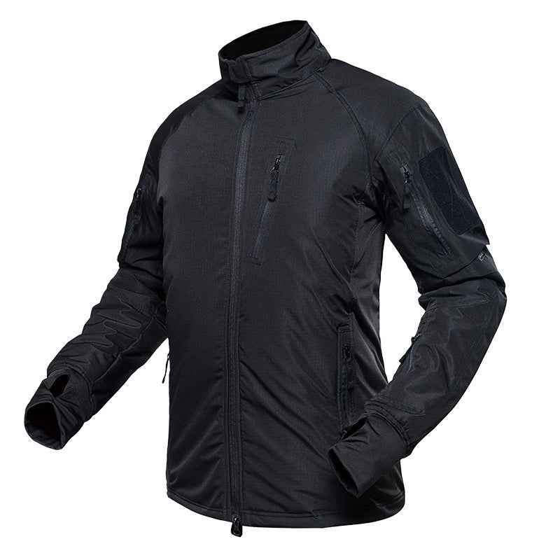 Men's Nylon Camouflage Jacket – Lightweight Outdoor Outerwear