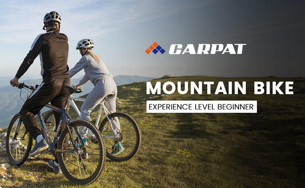 24" Fat Tire Mountain Bike | Full Shimano 7-Speed, Dual Disc Brakes & Front Suspension