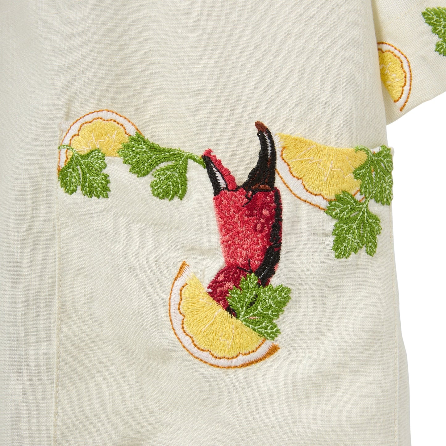 'Just a Pinch' Cabana ~ Relaxed Crop Cut