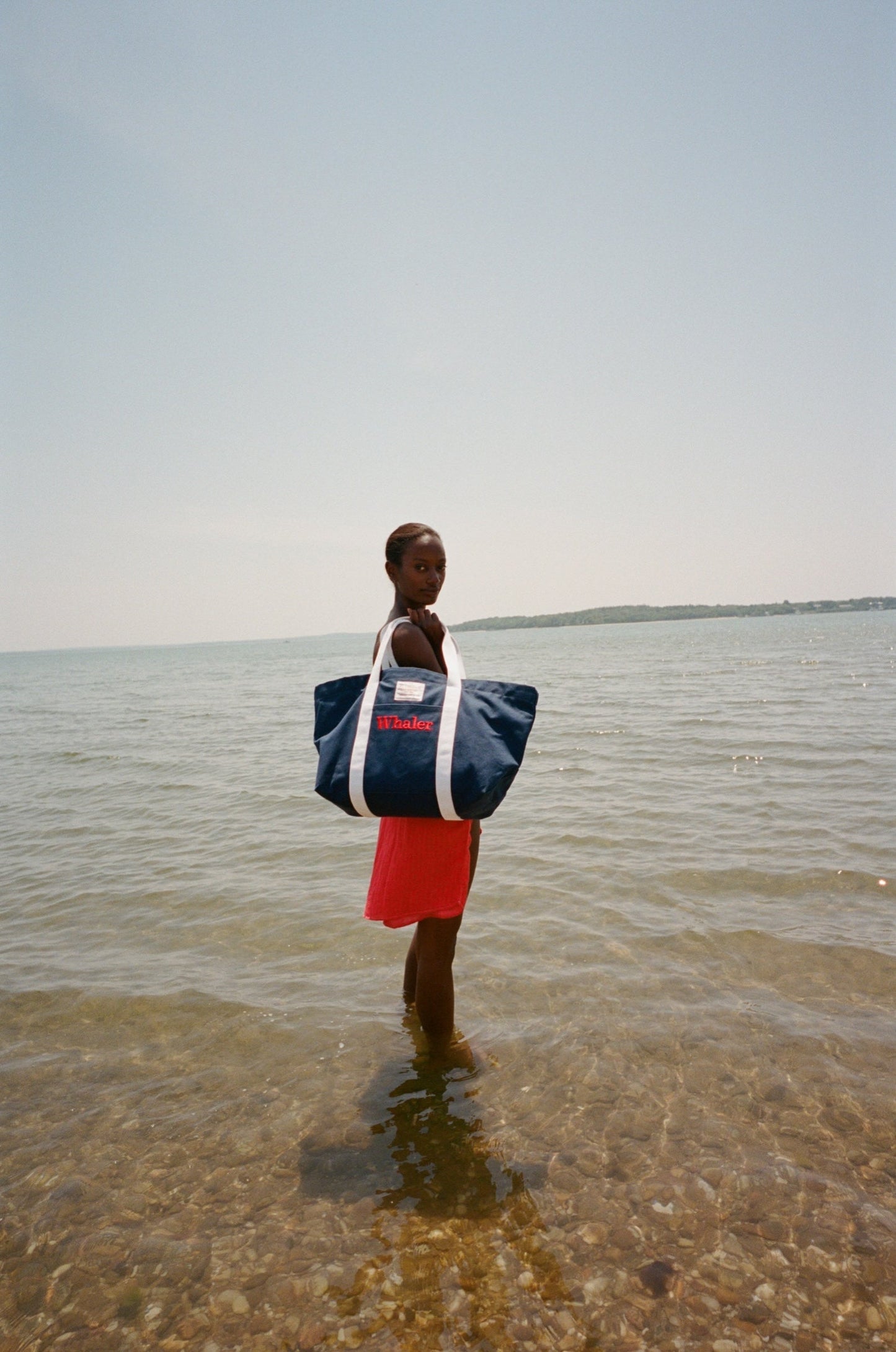 'Boston Whaler' Wm. J. Mills & Co. Zip Tote (Navy)