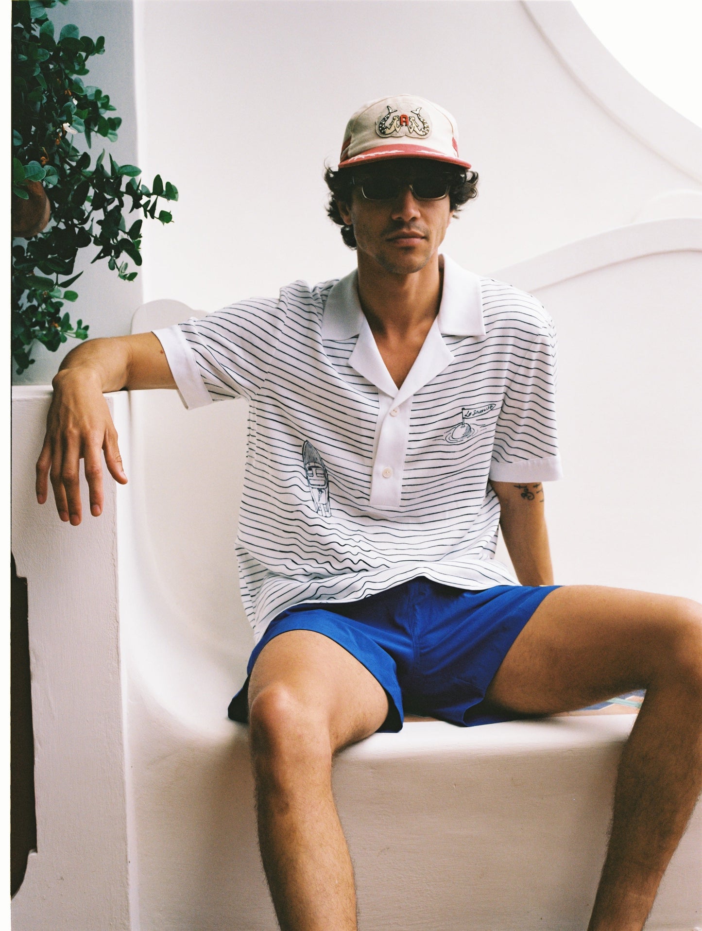 'Le Sirenuse' Limoncello Swim Trunks