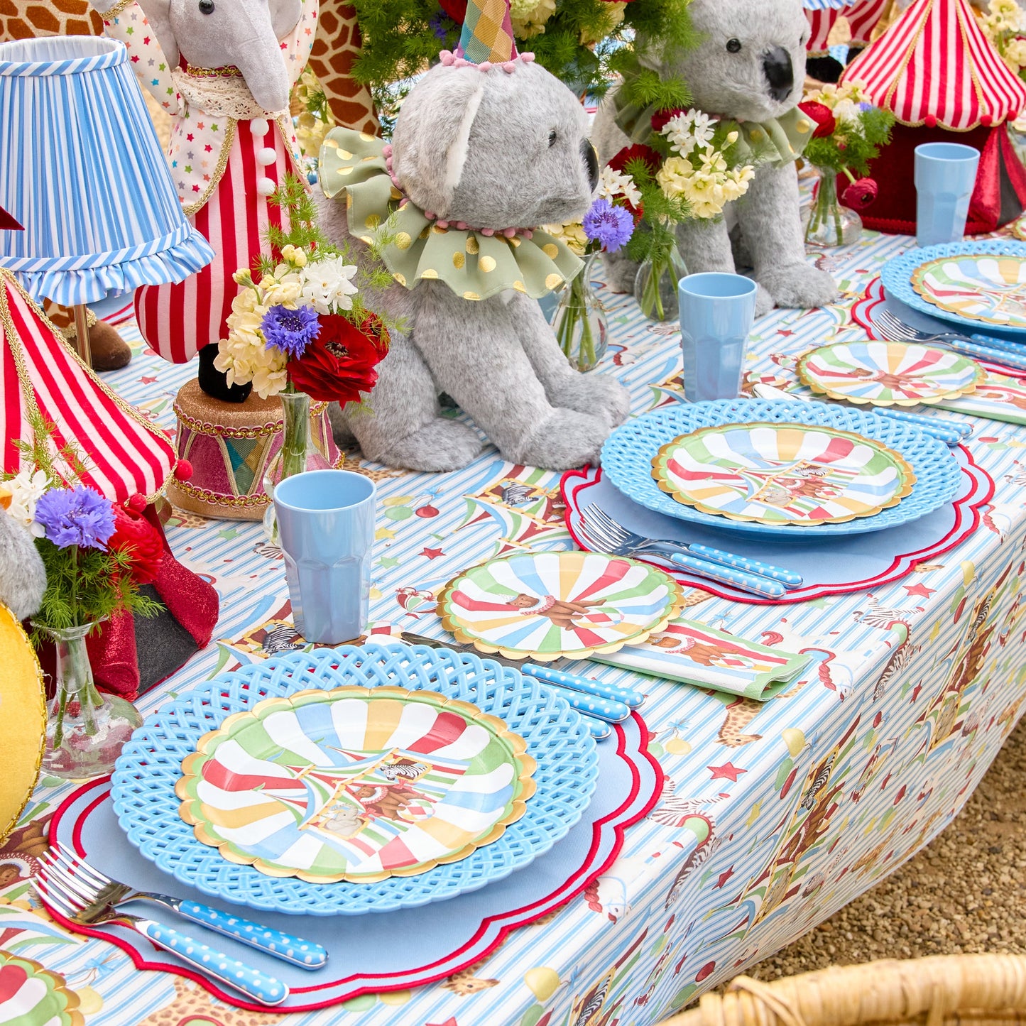 Circus Paper Napkins (Set of 20)