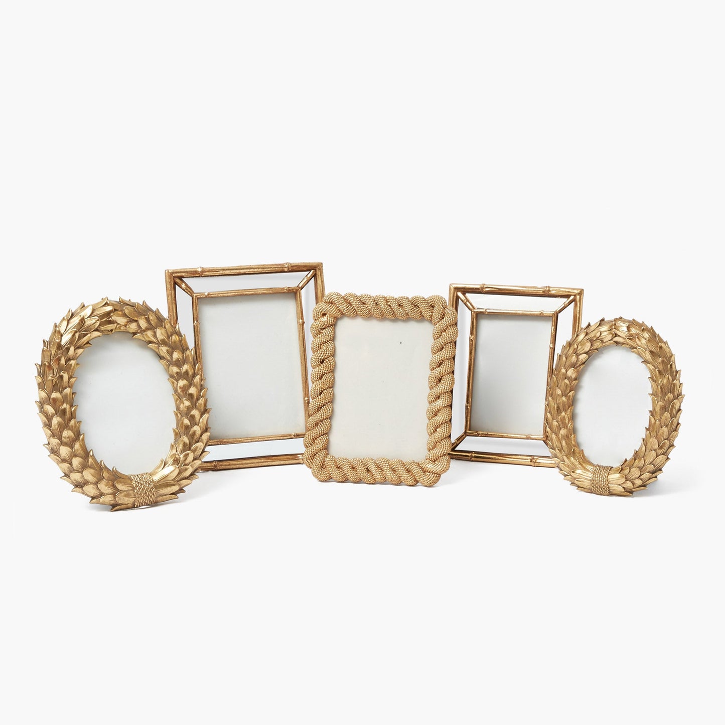 Odette Oval Gold Photo Frame - 5"x7"