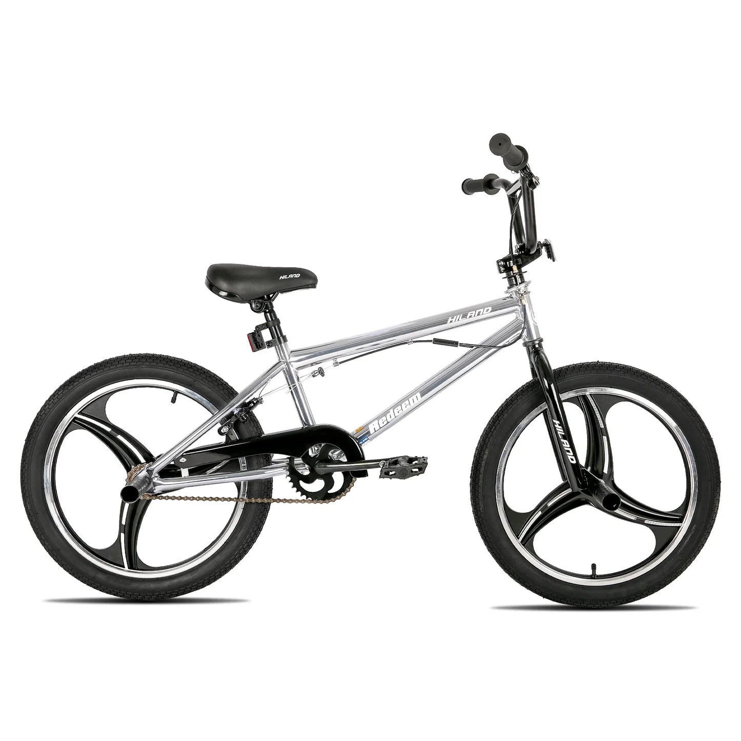 Hiland 20 Inch Kids BMX Bike for Boys Girls Ages 5-12, 360 Degree Rotor Freestyle, 4 Pegs Single Speed Kid’s BMX Bicycle