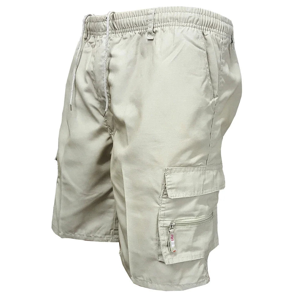 Men's Summer Tactical Cargo Shorts Military - Inspired Fashionable Pockets Camouflage for Jogging, Hiking & Work