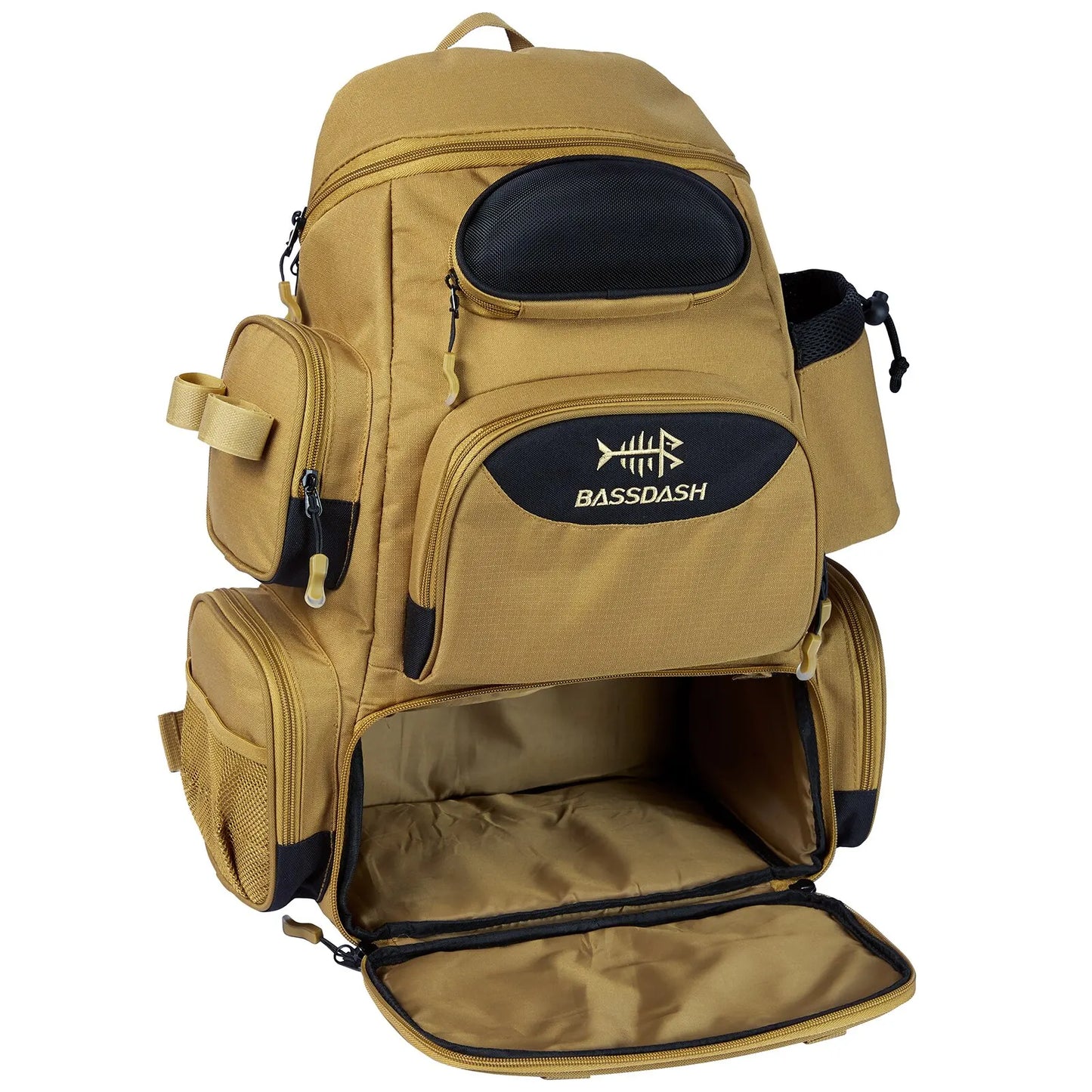 Lightweight Tactical Fishing Tackle Backpack – 600D Polyester, Multifunctional, 2 Colors