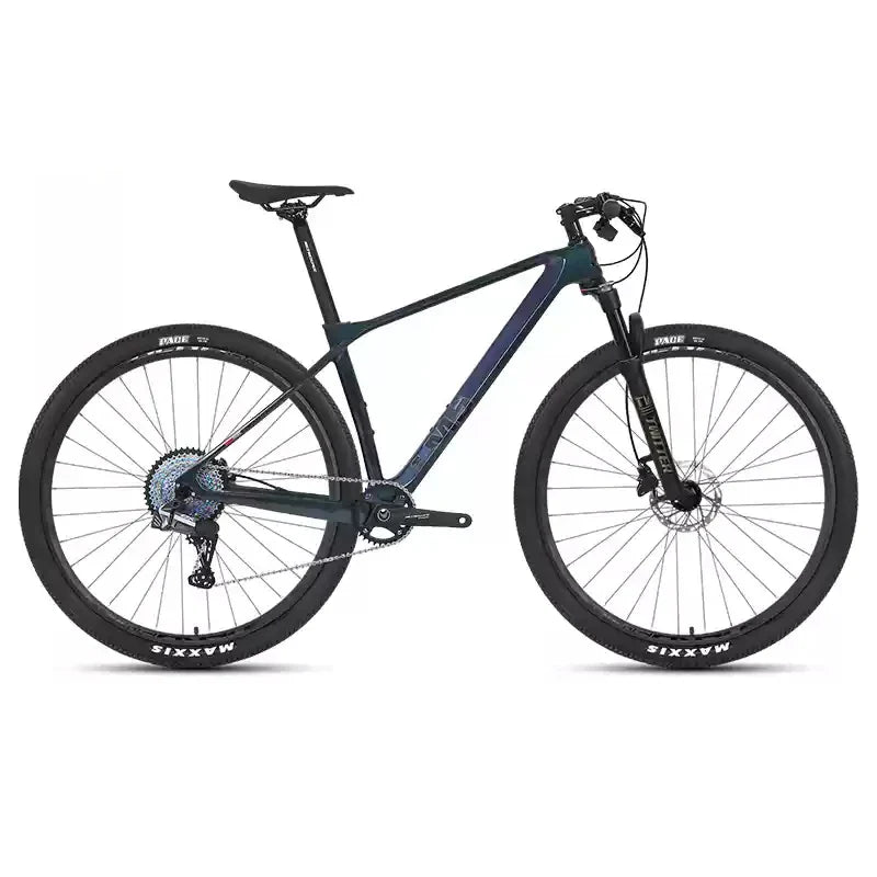 Twitter New M5 Wireless Carbon MTB Bicycle 29 Wheeltop EDS OX 13S Electronic Shifter Inner Cables Mountain Bikes For Adults