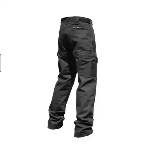 Men's Multi-Pocket Cargo Trousers – Wear-Resistant Tactical Work Pants for Outdoor Use