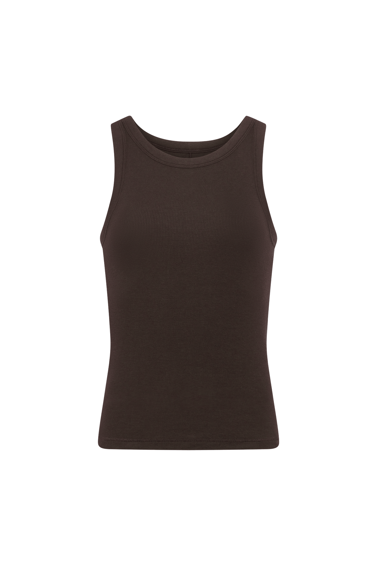 Slinky Rib Tank | Espresso
