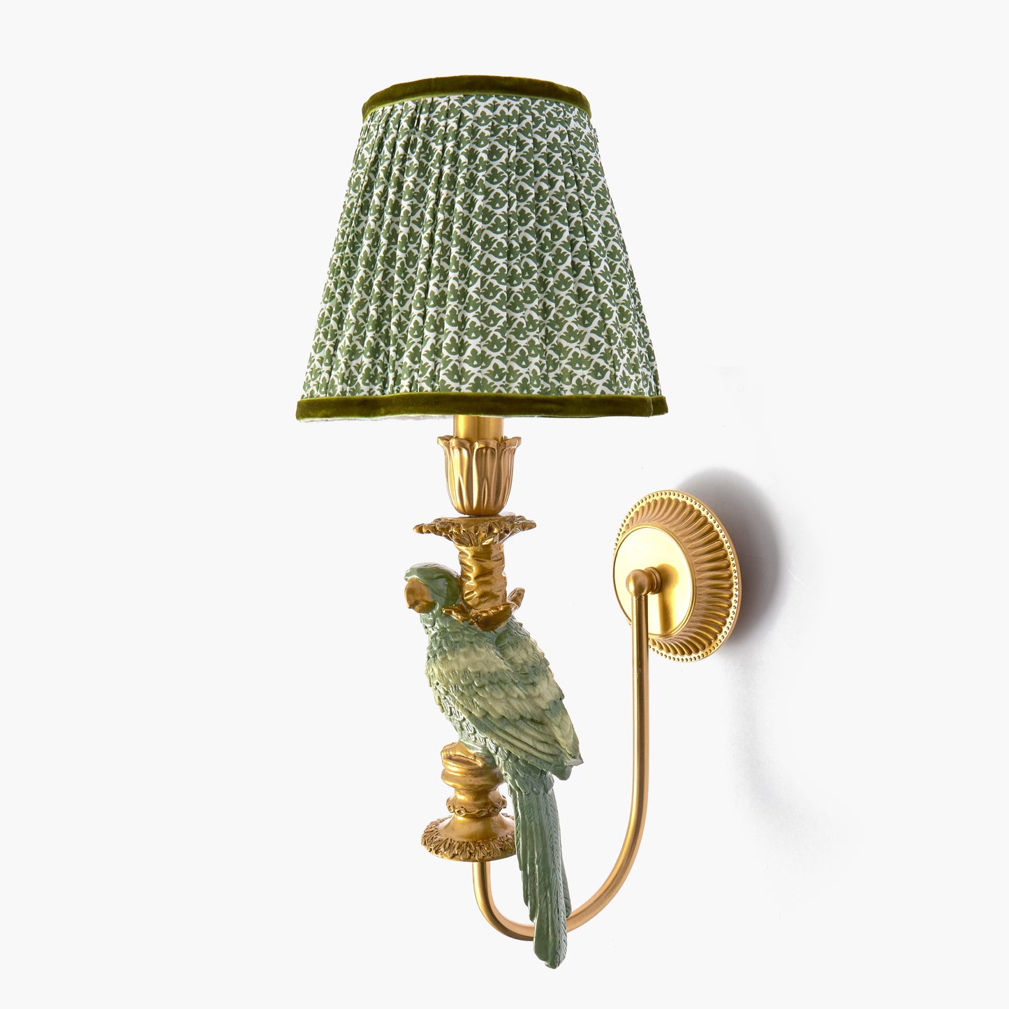 Olive Parrot Rechargeable Wall Light