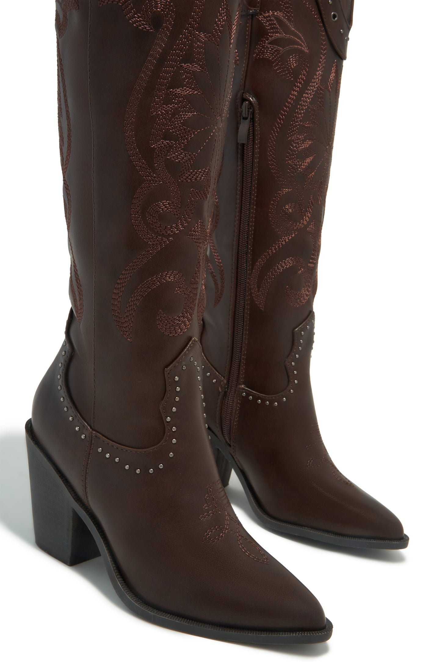 Festival Season Cowgirl Boots - Brown