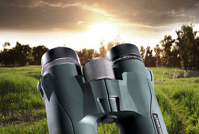 8x/10x HD Birdwatching Binoculars – Civilian Telescope in Black & Army Green