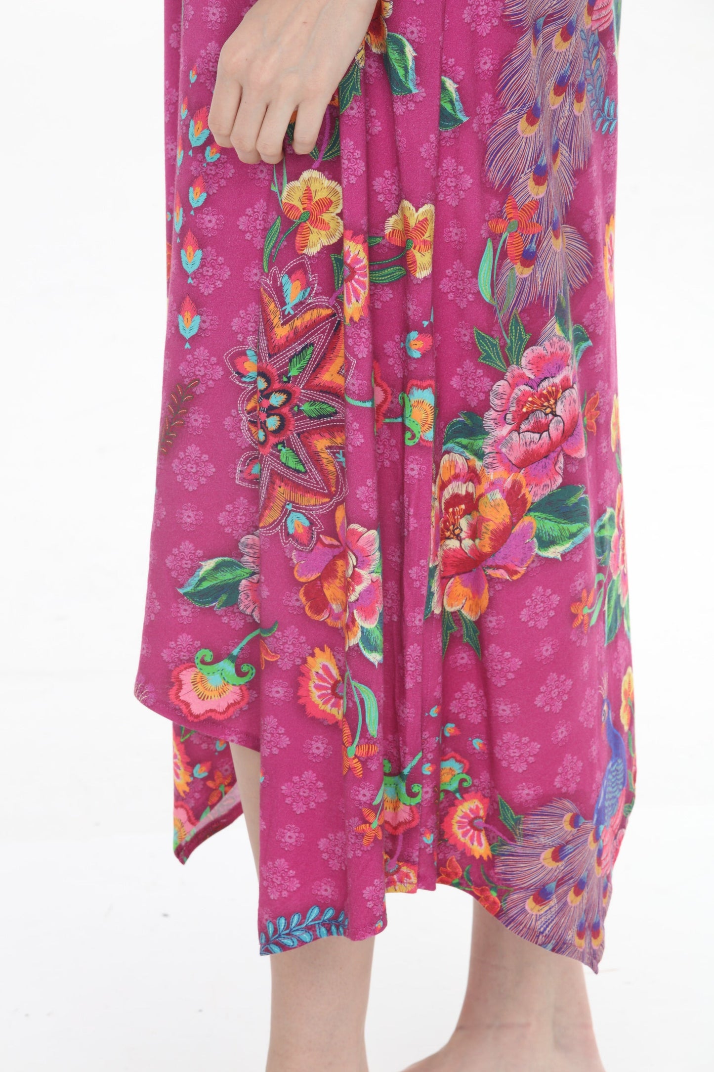Johnny Was Pink Floral The Tank Sleep Dress MS8425