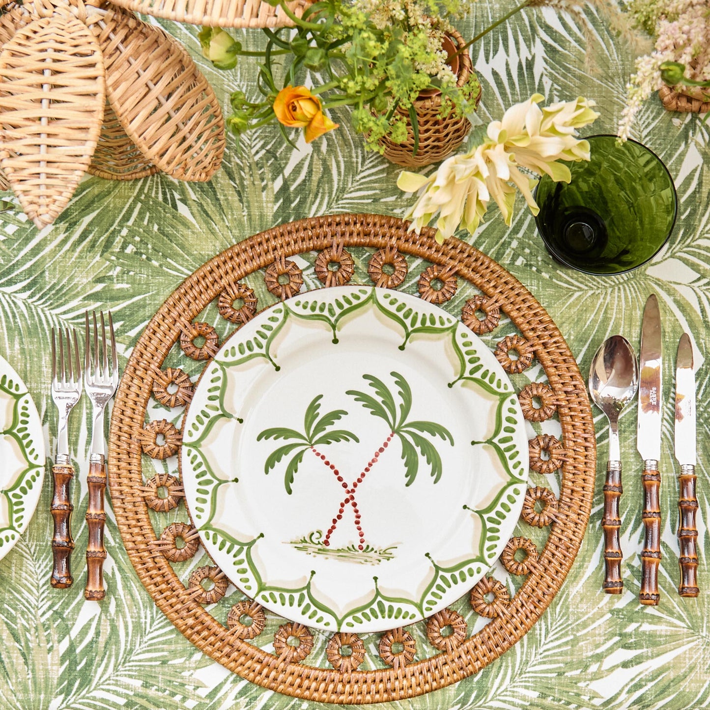 Jardin de Palmier Dinner Plate