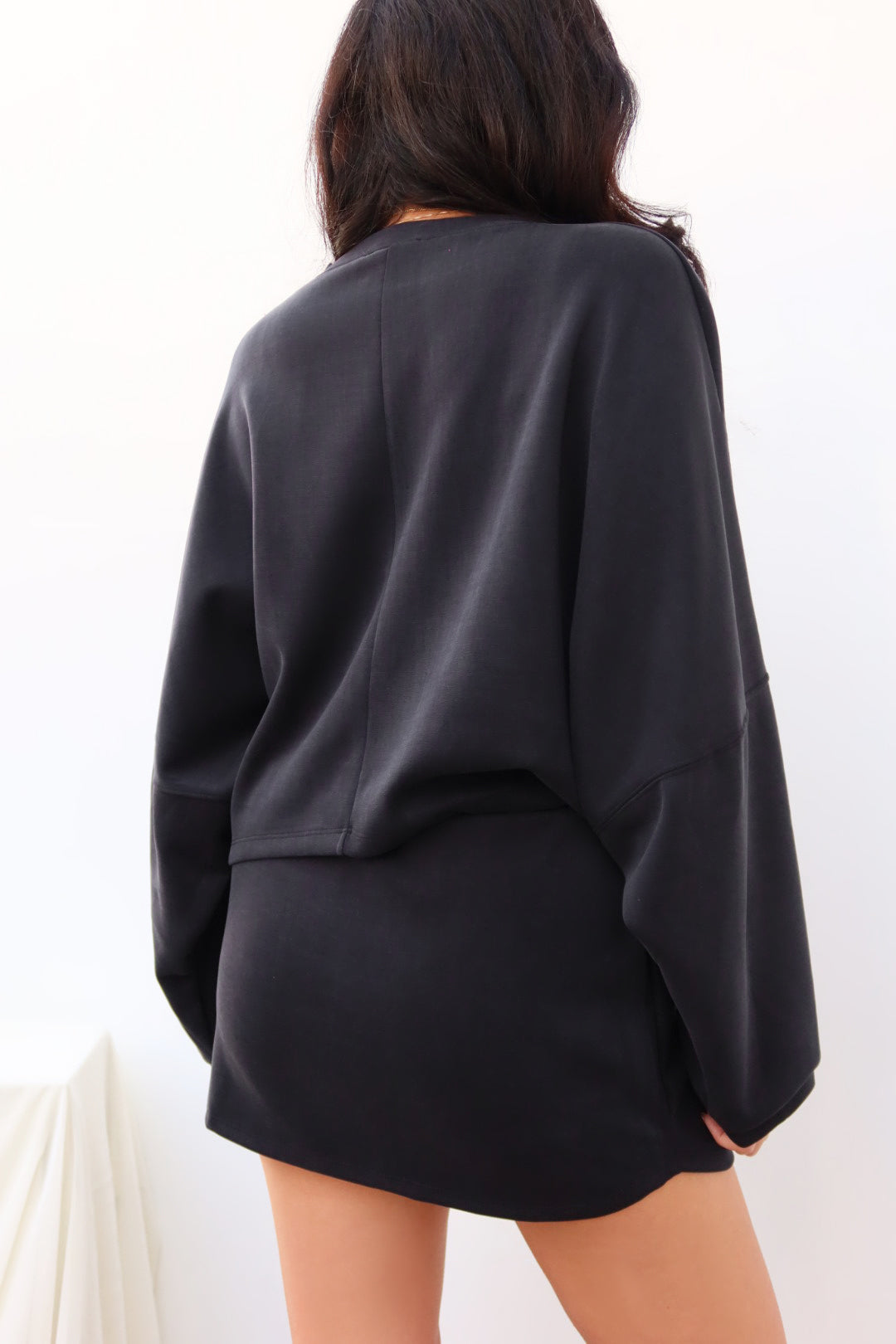 Miley Long Sleeve Top - Black
