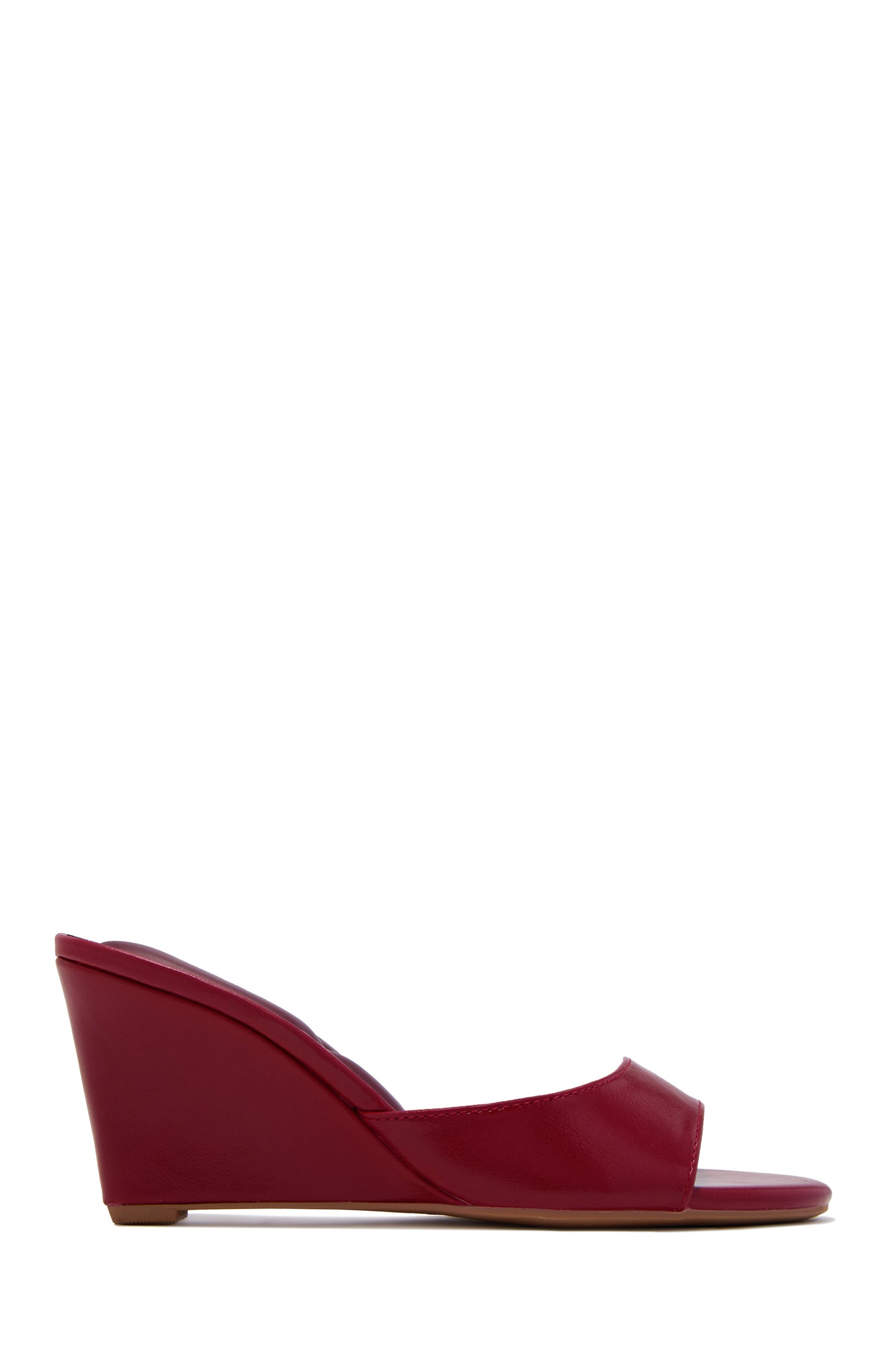 Zuri Slip On Wedges - Red