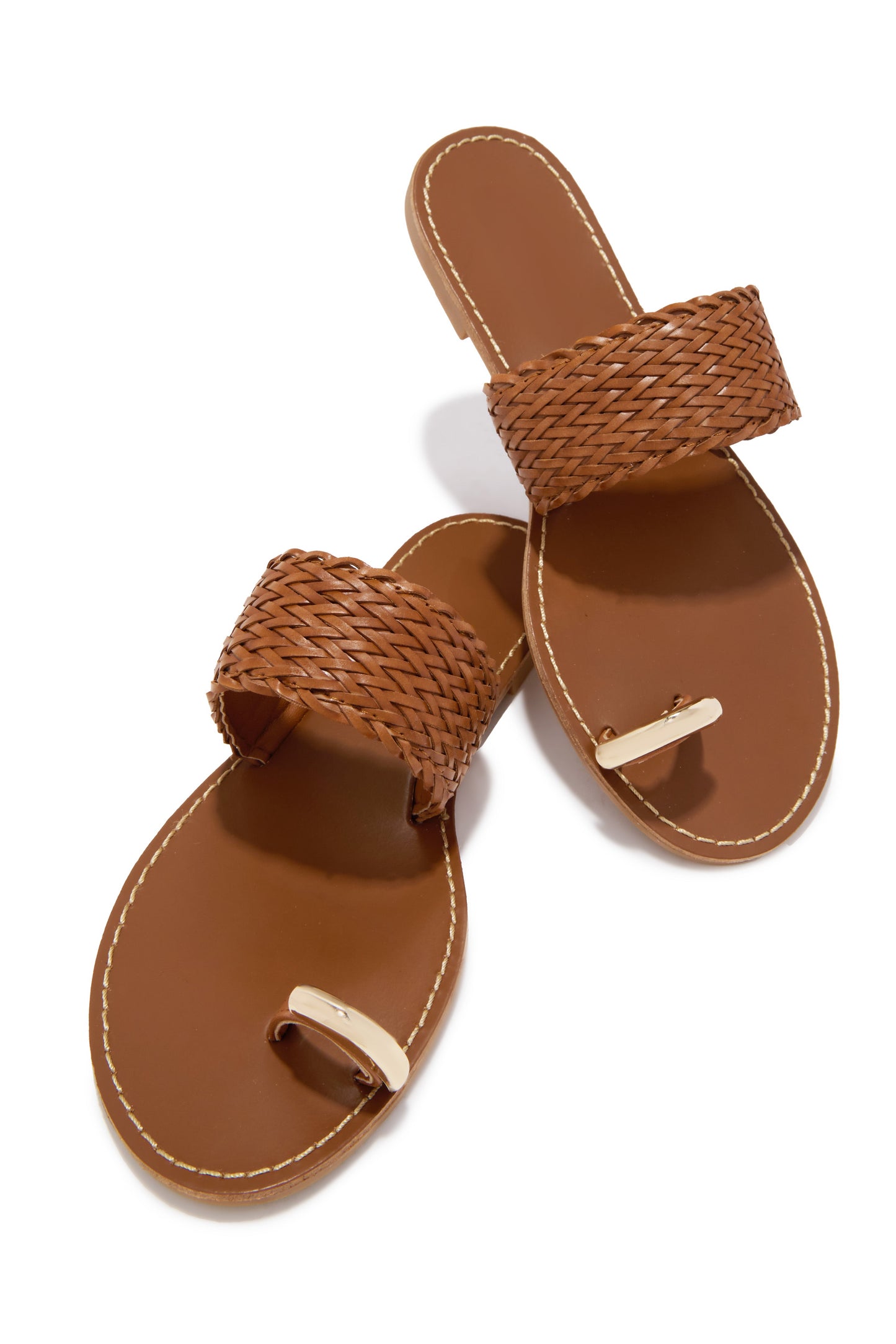 Julissa Slip On Sandals - Tan