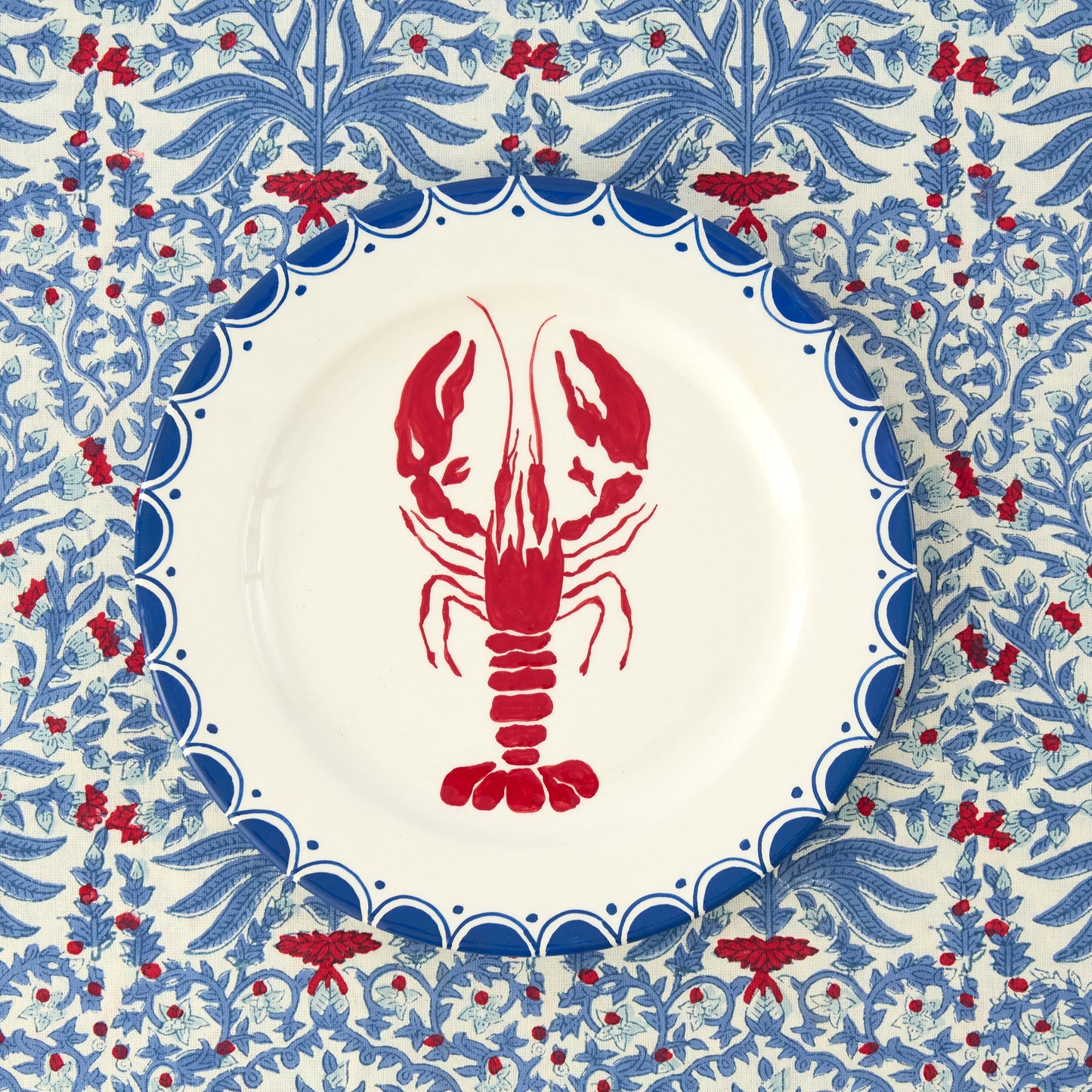 Lobster Dinner Plates (Set of 4)