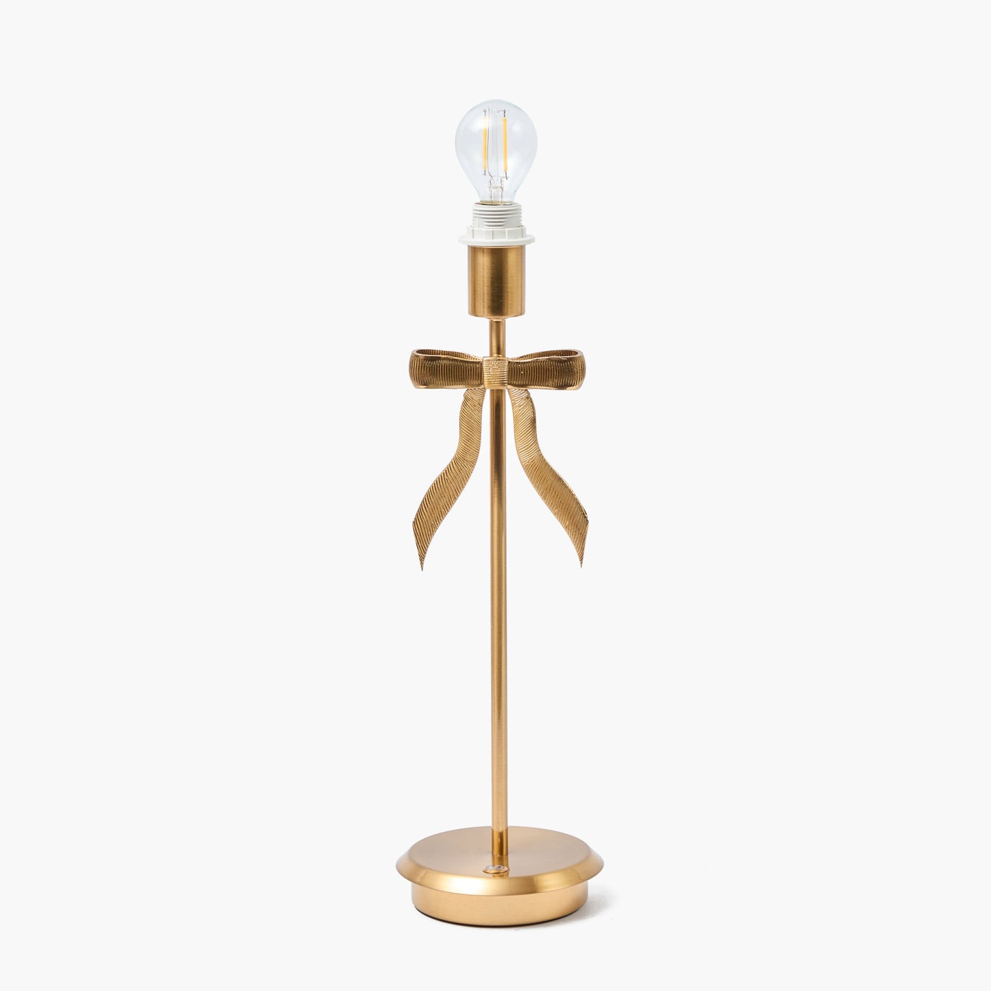 Tall Marilyn Bow Rechargeable Lamp with Green Lotus Shade (18cm)