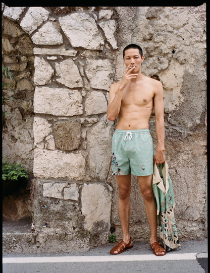 ‘Le Sirenuse’ by Lucio Liguori (Silk & Cotton Twill)
