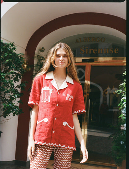 'Le Sirenuse' Finestra Cabana (Linen)