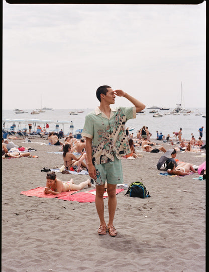 ‘Le Sirenuse’ by Lucio Liguori (Silk & Cotton Twill)