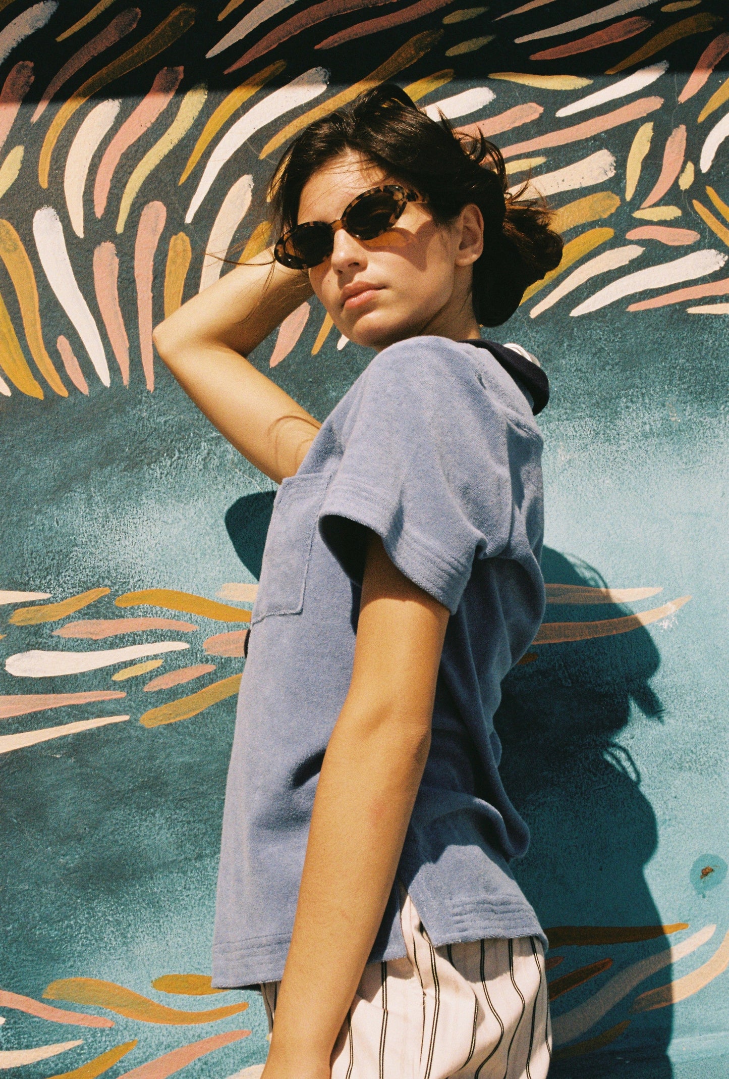 Polo - Blue (Terrycloth)
