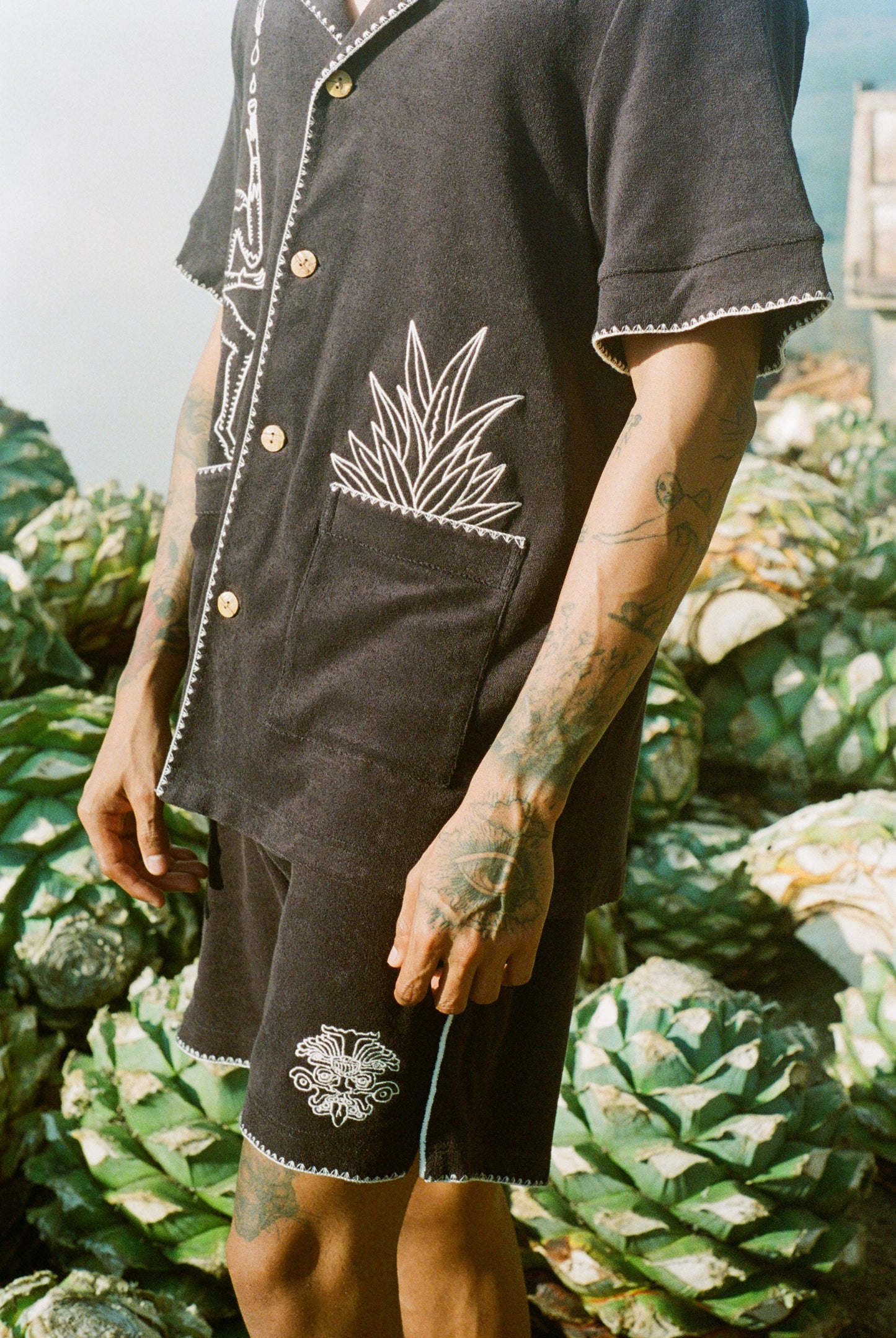 'Agua Mágica' Cabana Shorts