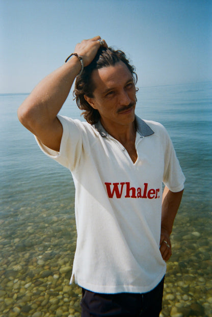 Customizable 'Boston Whaler' Raglan Terry Polo
