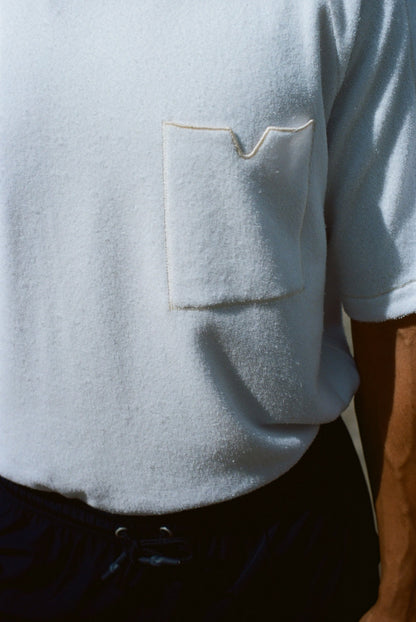 Raglan Terry Tee (White)