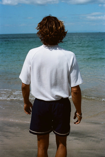 Raglan Terry Tee (White)