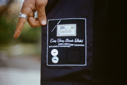 Easy-Going Pants (Black Linen)