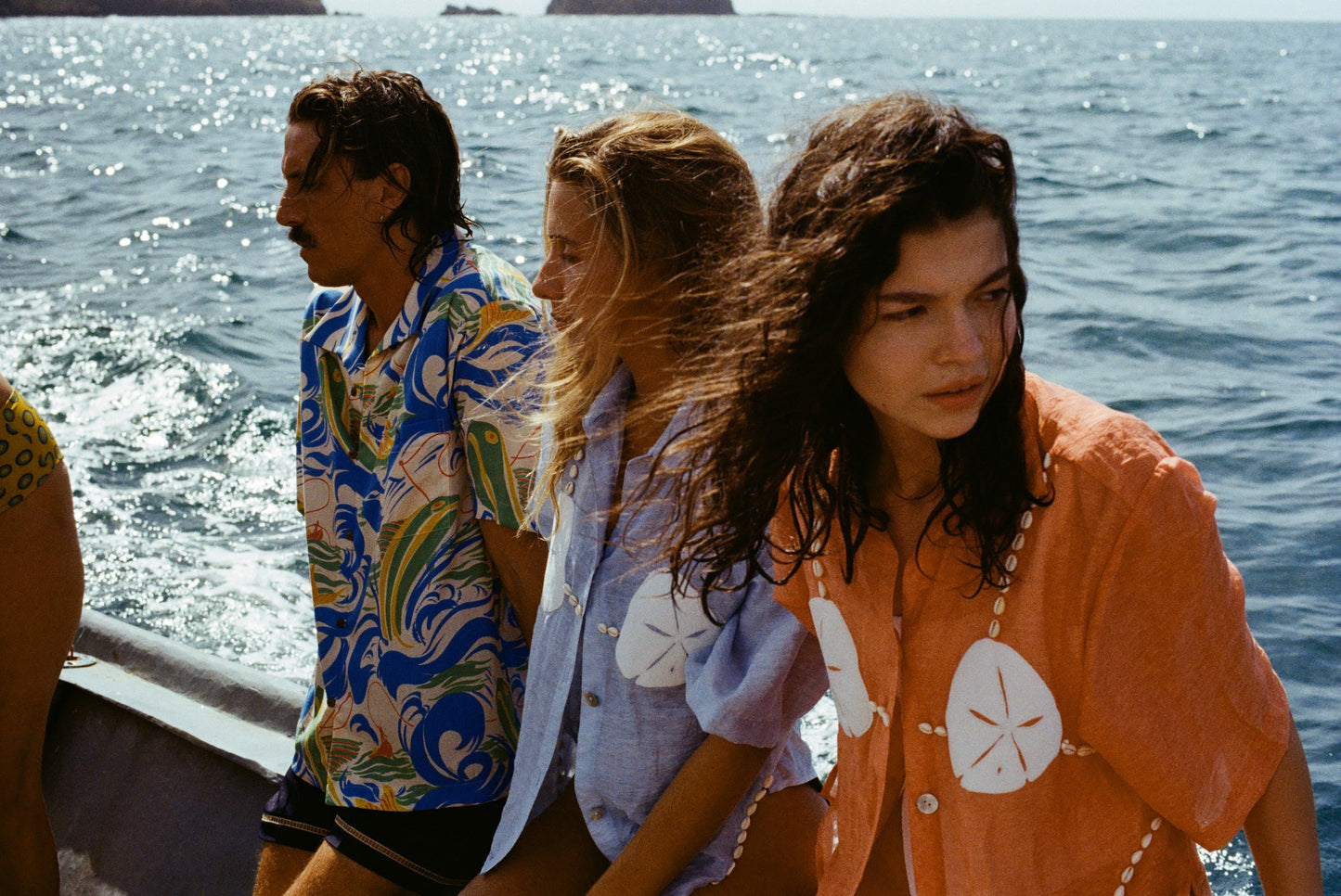 'Sand Dollar Stimulus' ~ Relaxed Crop Cut (Orange)
