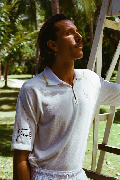 Customizable Raglan Terry Polo (Tennis)