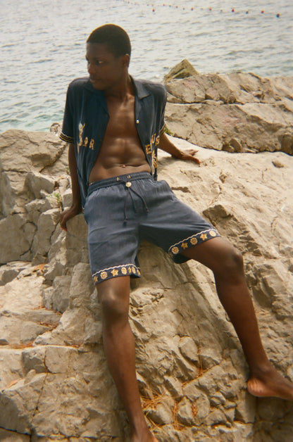 'Le Sirenuse' Don't Worry Shorts