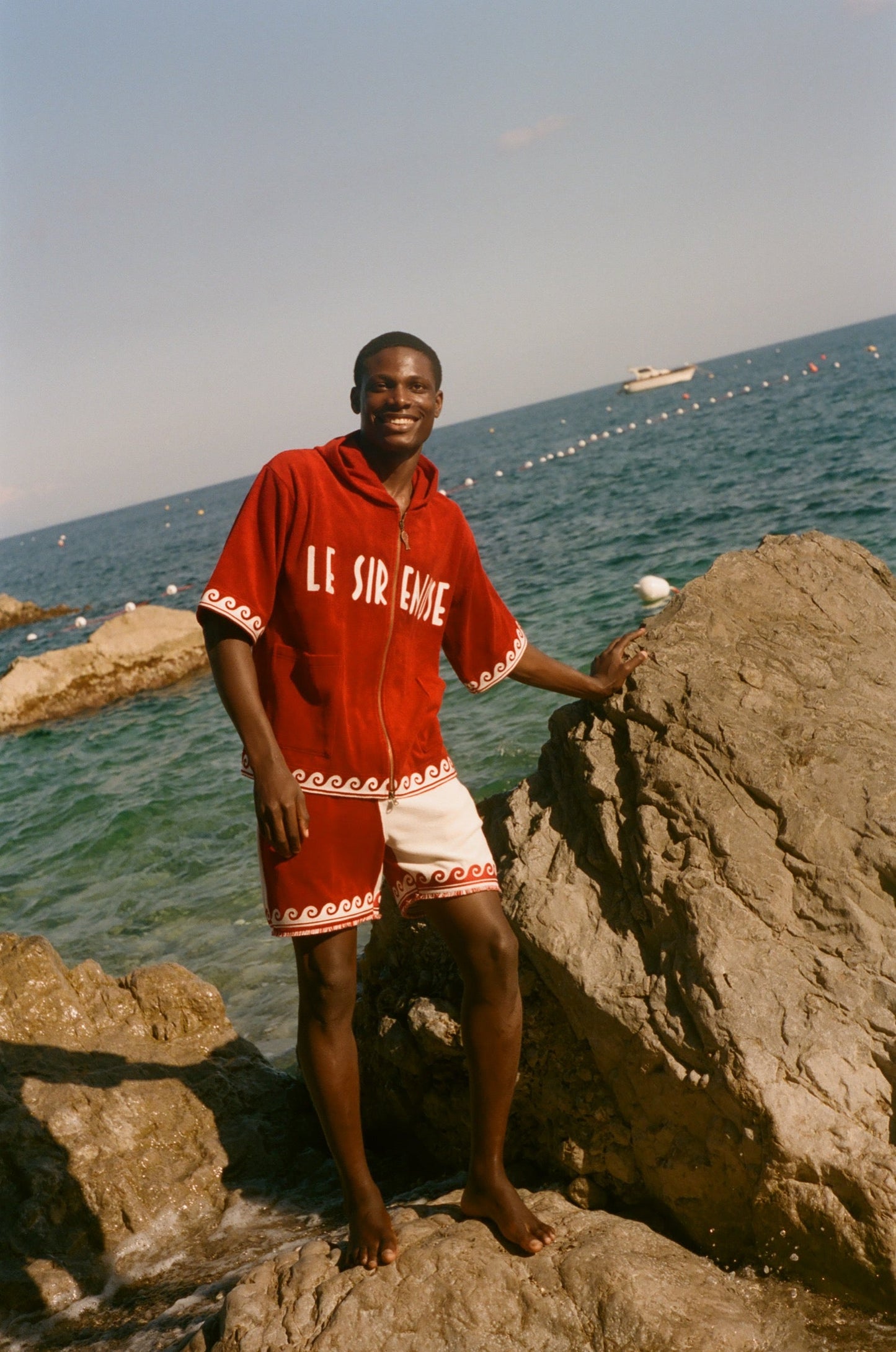 'Le Sirenuse' Beach Towel Top