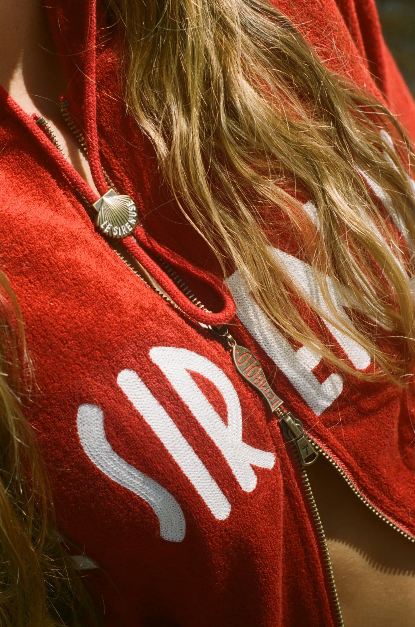 'Le Sirenuse' Beach Towel Top