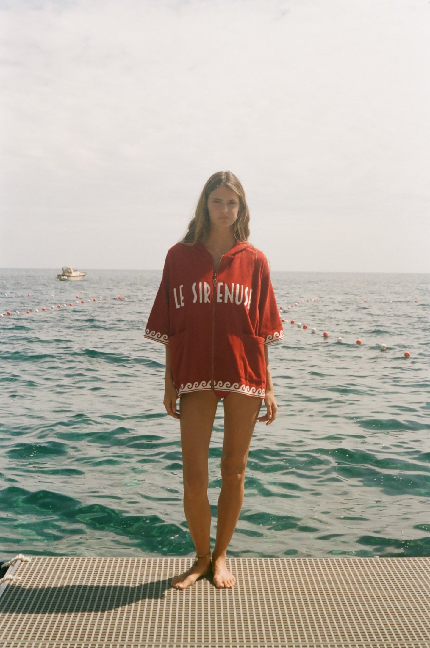 'Le Sirenuse' Beach Towel Top