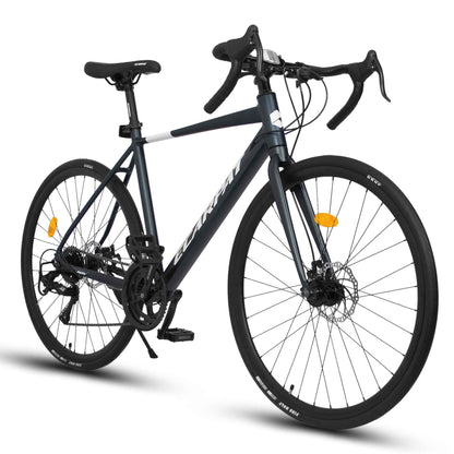 700C Road Bike | 16-Speed, Aluminum Frame, Disc Brakes & Aerodynamic Design