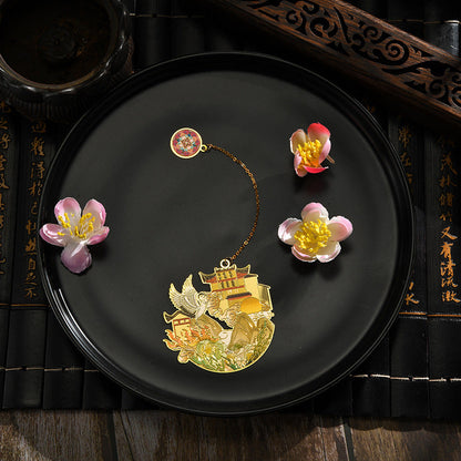 Chinese Style Flower God Classical Bookmark Teachers' Day Color Gift