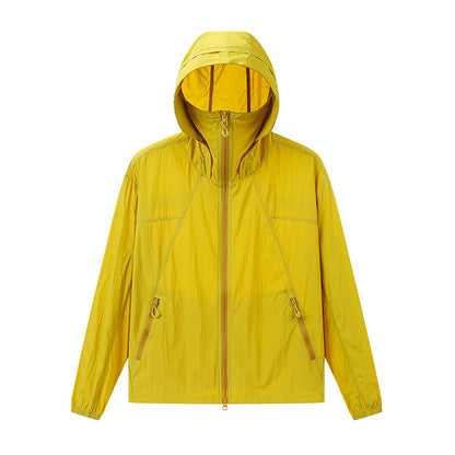 Unisex UV Protection Hooded Nylon Jacket – 10 Colors