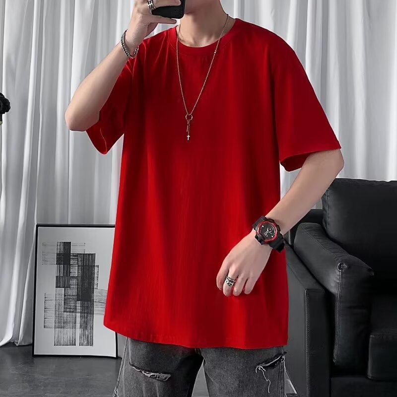 Men's Drop-Shoulder Relaxed Fit T-Shirt – 16 Colors