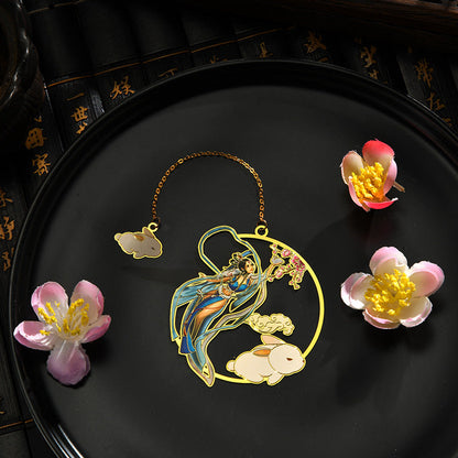 Chinese Style Flower God Classical Bookmark Teachers' Day Color Gift