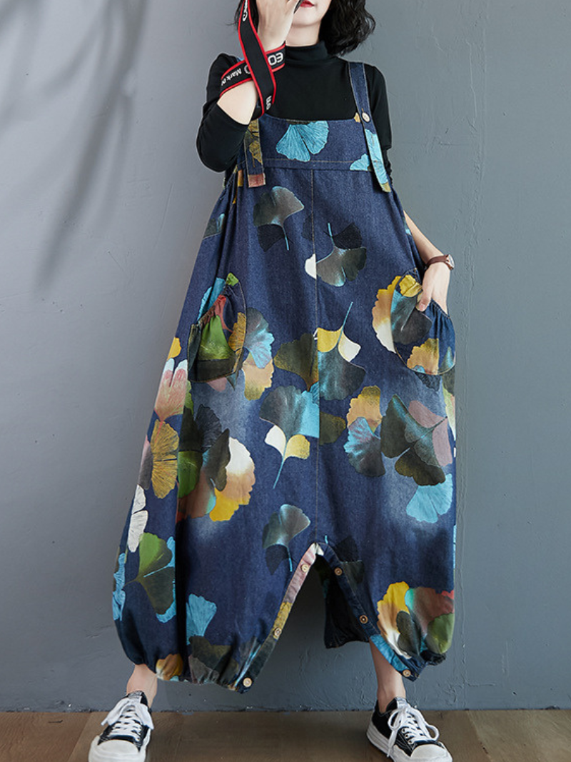 Stylish Women's Printed Salopettes | Eva Trends