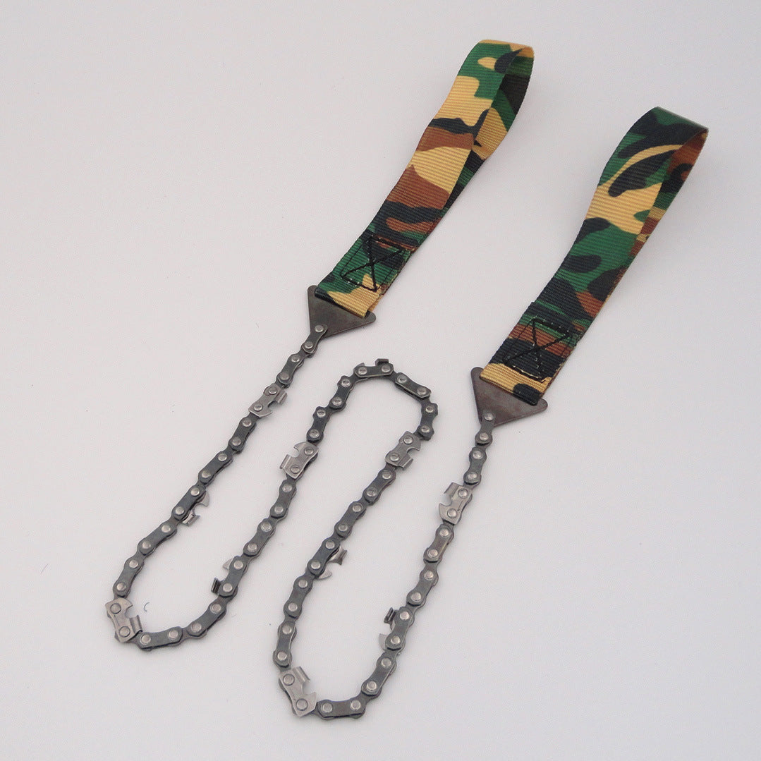 Portable Hand Chain Saw – Outdoor Survival Wire Saw for Camping & Hiking