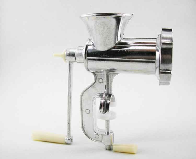 Multifunctional Manual Meat Mincer – Aluminum Alloy Grinder for Meat, Vegetables & Sausage
