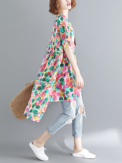 Stylish & Comfy Dots Pattern Women's Top | Eva Trends
