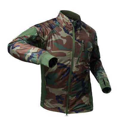 Men's Nylon Camouflage Jacket – Lightweight Outdoor Outerwear