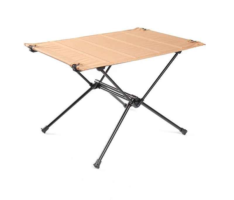 Portable Aluminum Alloy Folding Camp Table – Lightweight with Net Pocket Storage
